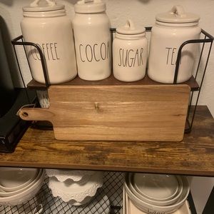 Farmhouse cutting wood